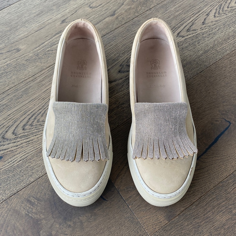 Brunello Cuccinelli Slip-On Sneakers